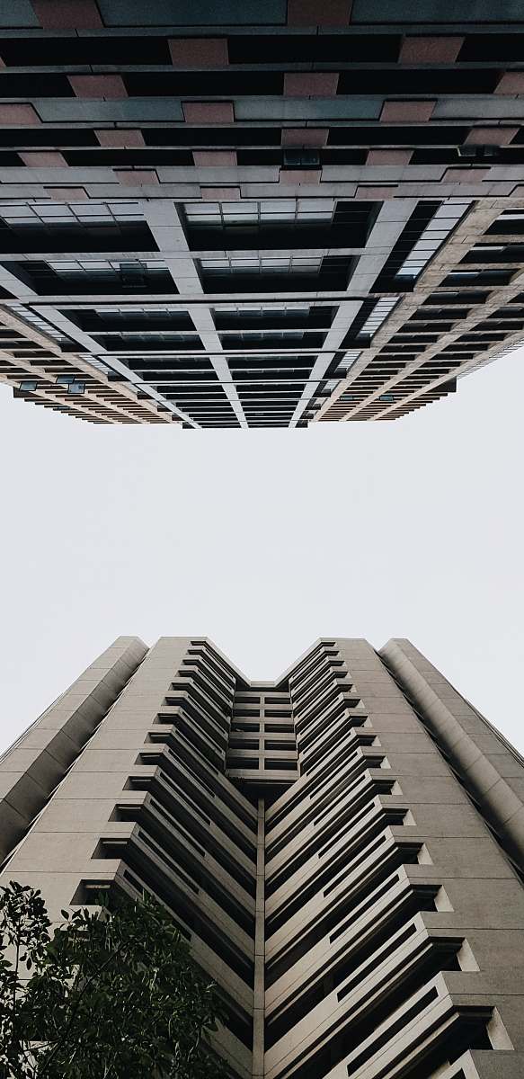 office building low-angle photography of buildings city